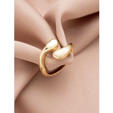 Xuping Çapraz Tasarım Özel Seri 14K Yüzük