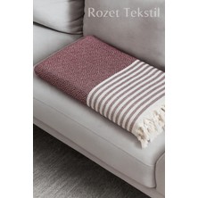 Rozet Tekstil Koltuk Kanepe Örtüsü Koruyucu | Koltuk Şalı | 170X200 | Çekyat Örtüsü |