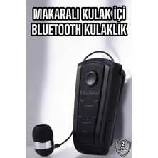 Argesco Mühendislik Makaralı Bluetooth Kulaklık Çağrı Cevaplama Kablolu Uzun Pil Ömrü