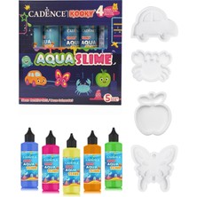 Cadence Kooky Aqua Slime Neon Renkler Seti Sihirli Su Oyunu 5X90ML