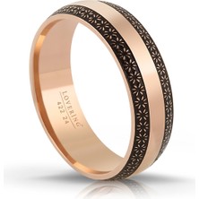 Lovering LVR422E Erkek Çelik Yüzük