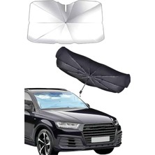 Senson Taşınabilir Oto Cam Güneşliği Katlanabilir Tüm Araçlara Uyumlu Güneş Gölge Koruyucu - Lisinya