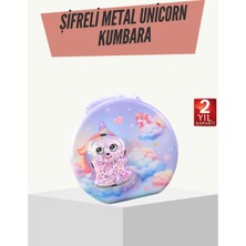 Senson Eğitici Şifreli Çocuk Para Kasası Dayanıklı Metal - Lisinya