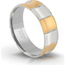 Lovering LVR526E Erkek Çelik Yüzük