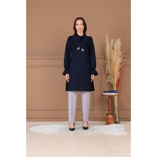 Modaviki Asel Tunik Lacivert ELB84