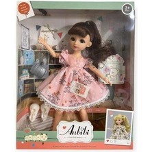 Samatlı Anbibi Bebek Pembe Elbiseli