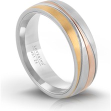 Lovering LVR401E Erkek Çelik Yüzük