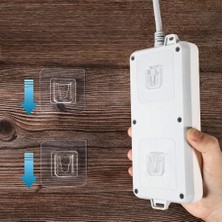 Eco Lounge Geçmeli Klips Eşya Sabitleme Askısı 6lı Set