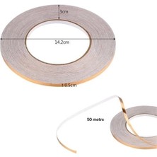 Eco Lounge 50 Metre Fayans Arası Şerit Dekoratif Yapışkan Renkli Dekor Su Geçirmez Sızdırmaz Altın Bant