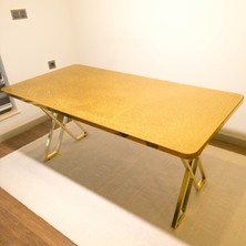 (Dünyada Tek) Simli Epoksi Masa