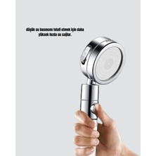 Eco Lounge Yüksek Basınçlı 3 Fonksiyonlu Duş Başlığı