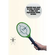 Eco Lounge Çocuk ve Evcil Hayvan Dostu Elektrikli Sinek Raketi | Güvenli Kullanım