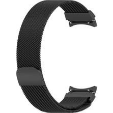 Guleron Samsung Galaxy Watch 5 Serisi 40-42-44MM Hasır Örgü Metal Kordon