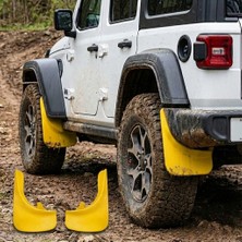 Stylmenplus Universal Yumuşak Paçalık Tozluk Çamurluk 2'li Set Sarı