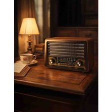 Everton RT-750 Bluetooth Fm-Usb-Tf-Aux Şarjlı Nostaljik Radyo