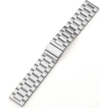 Guleron Amazfit Bip Lite / Amazfit Bip S Uyumlu Paslanmaz Çelik Metal Kordon 20MM