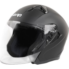 Gp Kompozit Gp Nero MKS006-MB Şeffaf Vizörlü Motosiklet Yarım Kask