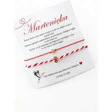 Tupek Store Marteniçka Nazar Boncuk ve Yonca Şans Bileklik Seti