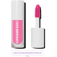 Cream Co. Allık Ruj Göz Farı Glow Tint Radiant Pink | Nemlendirici Makyaj | 505 Pembe | Hyaluronik Asit Peptit