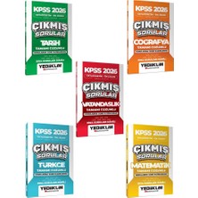 Yediiklim Yayınları KPSS 2026 Ortaöğretim Ön Lisans Konularına Göre Düzenlenmiş Tamamı Çözümlü Çıkmış Sorular Seti (2024 soruları dahil)