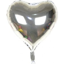 Eco Lounge Gümüş Rengi Uçan Folyo Balon 80 Cm.