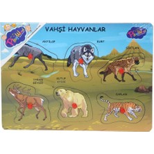 Eco Lounge ONY-328 329 Onyıl, Ahşap Tutmalı Vahşi Hayvanlar