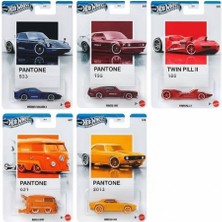 Hot Wheels Pantone Serisi 5’li Set | Özel Renk Temalı Koleksiyon Arabaları | 1:64 Diecast