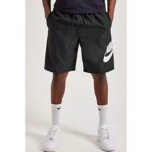 Nike Nk Clup Woven Erkek Siyah Dokuma Spor Şort