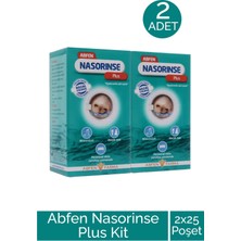 Abfen Nasorinse Plus Kit 25 Poşet 2 Adet