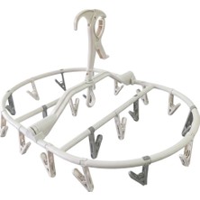 Sunup SN-29182 Katlanır Portatip 20 Mandallı Çamaşır Kurutma Askılığı