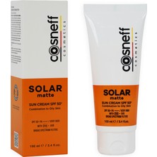 Cosneff Solar Matte Sun Cream Oily Skin