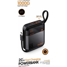 Blackbird Game Center Fulltech FP41 Prime 10000 Mah 20W Hızlı Şarj Powerbank