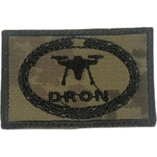 Seyhan Askeri Malzeme Dron Operatörü Kamuflaj Bröve