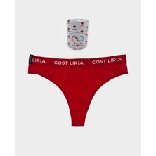 GOST LİRİA Crimson Kadın String Külot Kırmızı