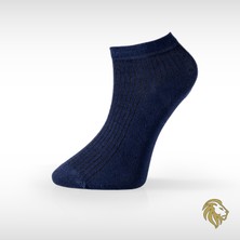 Lion Monroe Erkek Tekli Saf Bambu Patik Çorap Plus Dikişsiz Premium Paket K9900ADNS