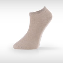 Lion Monroe Unisex Tekli Saf Pamuklu Penye Patik Çorap Kısa Terletmeyen F3180GXNS