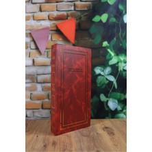 Angelphoto  10X15CM 300'LÜK Ciltbezli Deluxe Fotoğraf Albümü Bordo
