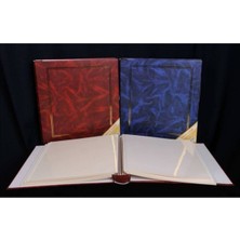 Angelphoto  Bordo Albüm Manyetik Yapışkanlı Fotoğraf Albümü 20 Yaprak 40 Sayfa 29X29