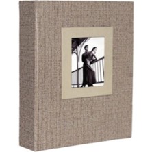 Angelphoto  Fotoğraf Albümü 10X15CM 200'LÜK Koton Desenli(Vizon)