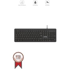 Angelphoto  Tk-07 Siyah Multimedya Kablolu Q Klavye Gaming Keyboard