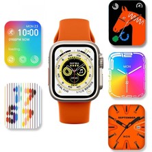 WS28 Ultra 49MM Siri Tansiyon Ateş Nabız Ölçer Akıllı Saat