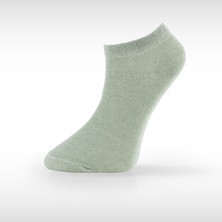 Lion Monroe Unisex Tekli Saf Pamuklu Penye Patik Çorap Kısa Terletmeyen F3180GXNS