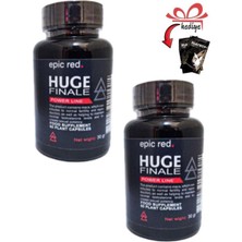 Guzzy Huge Final Erkekler Için Destekleyici 60'lı x 2 Ad+Kayganlaştırıcı Jelle