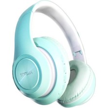 Angelphoto  P68 Wıreless Headphone Turkuaz Bluetooth Kablosuz Stereo Kulaklık