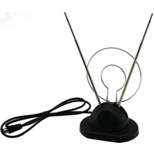 abnturk Siyah Tv Üstü Dünya Anten Klasik Anten