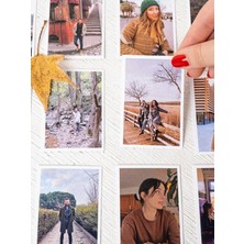 Angelphoto  Fotoğraf Baskısı 5x7 Polaroid Baskı ( 40 Adet ) 1 Adet 32 Fotoğraflık Kalpli Albüm