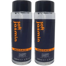 Guzzy Soft Jasmin Massage Oil 400 ml Aromalı Rotik Masaj Yağı x 2 Adet