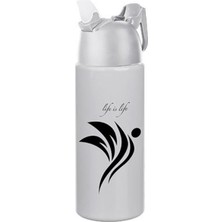 Vice Avm Kilitlenebilen Matara Güvenlikli Suluk Sporcu Matarası Spor Su Şişesi İçecek Şişesi 700ml (4915) GO-53-vice/(1395) 02267