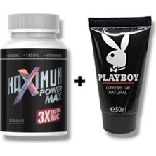Guzzy Maximum Power Max 3x Erkeklere Özel Bölge Destekleyici 30'lu Mucizevi Kayganlaştırıcı Jel 50 ml