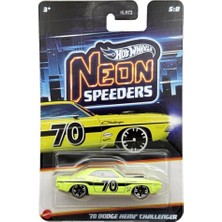 Hot Wheels Neon Yarışçılar Dodge Hemı Challenger 70  HLH72 - JKX97